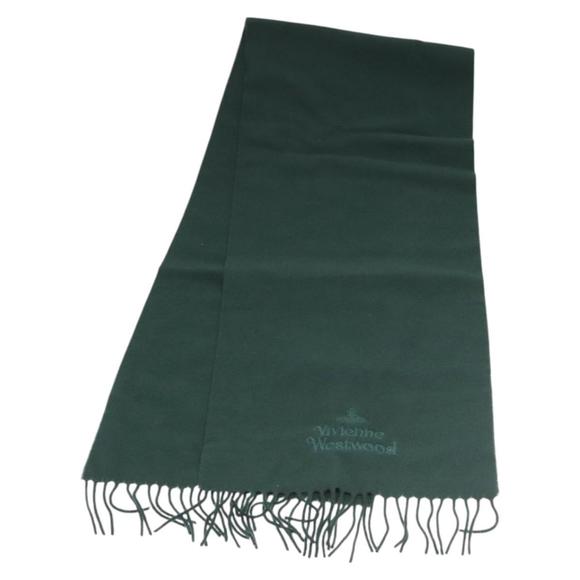 Vivienne Westwood Accessories - Vivienne Westwood Scarf Wool Green Auth am8369